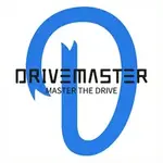 Drivemaster - Deine Fahrschule in Bern Drivemaster Fahrschule Bern Logo - Stilisiertes blaues D mit Pfeil-Element und Schriftzug DRIVEMASTER MASTER THE DRIVE